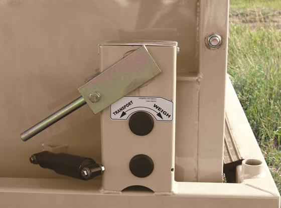 Switch for Transport or Weighing - Portable Group Livestock Scale MAS P