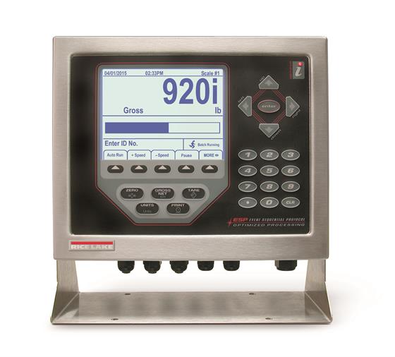 RICE LAKE 920i® Programmable Weight Indicator and Controller