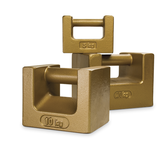 Cast Iron Calibration Weights – Grip Handle and Nesting Slab Weights