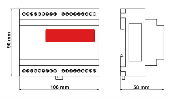 SCT-1100 Advanced Series Signal Conditioning Weight Transmitter
