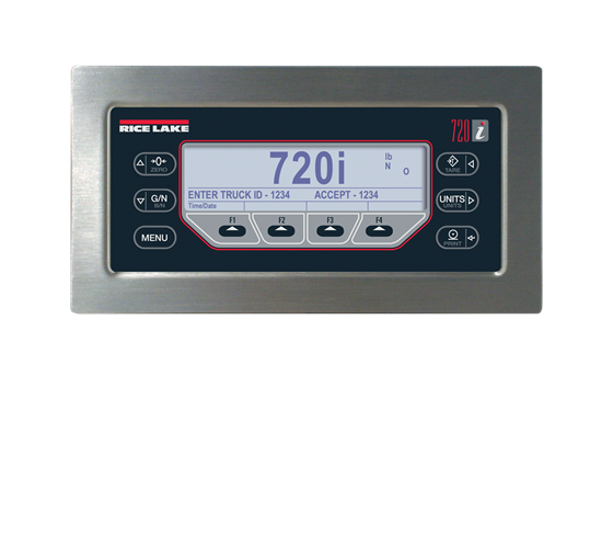 720i™ Programmable Weight Indicator and Controller