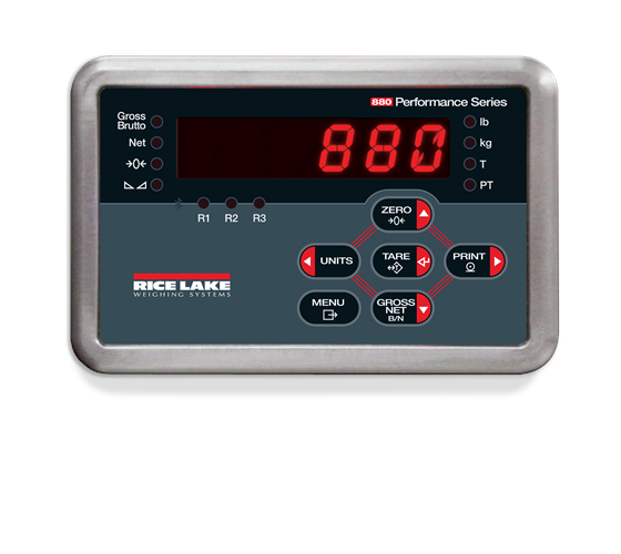 880 Performance™ Series Digital Weight Indicator and Controller