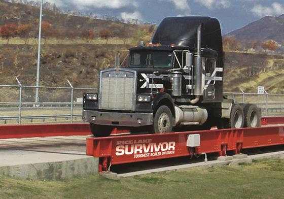 SURVIVOR® OTR Concrete Deck Truck Scale