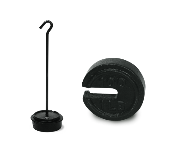 RICE LAKE Cast Iron Calibration Weights - Counterpoise and Hanger Weights