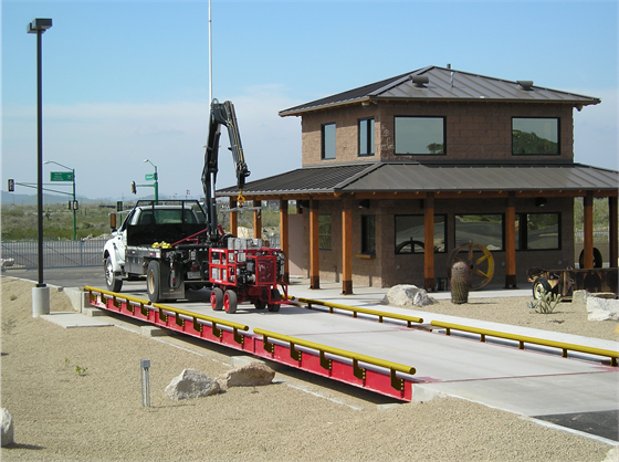 SURVIVOR® OTR Concrete Deck Truck Scale