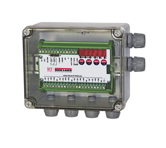 SCT-10 Signal Conditioning Transmitter and Weight Indicator Display