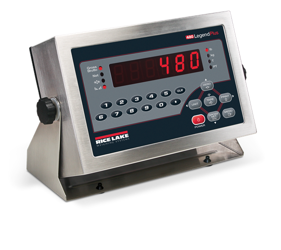 RICE LAKE 480/482 Legend™ Series Digital Weight Indicator
