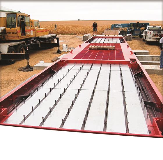 Truck Scale, Weighbridge, SURVIVOR® OTR Concrete Deck Truck Scale
