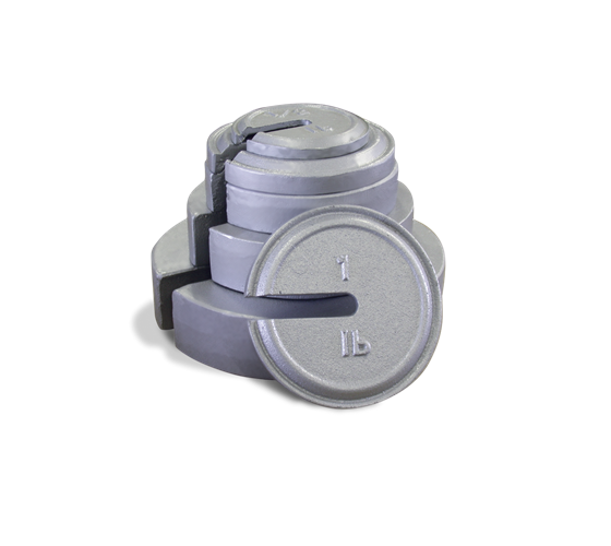 Cast Iron Calibration Weights – Slotted Interlocking and Hanger Weights