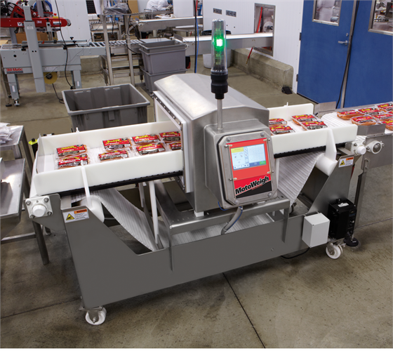 MotoWeigh® Metal Detection SystemsLine view