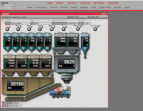 CB-3 Concrete Batch Controller