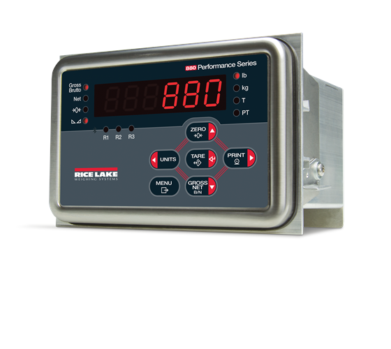 880 Performance™ Series Digital Weight Indicator and Controller