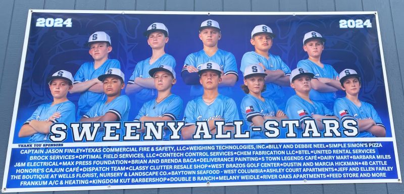 picture of the Weigh-Tech sponsored Sweeny All-Stars